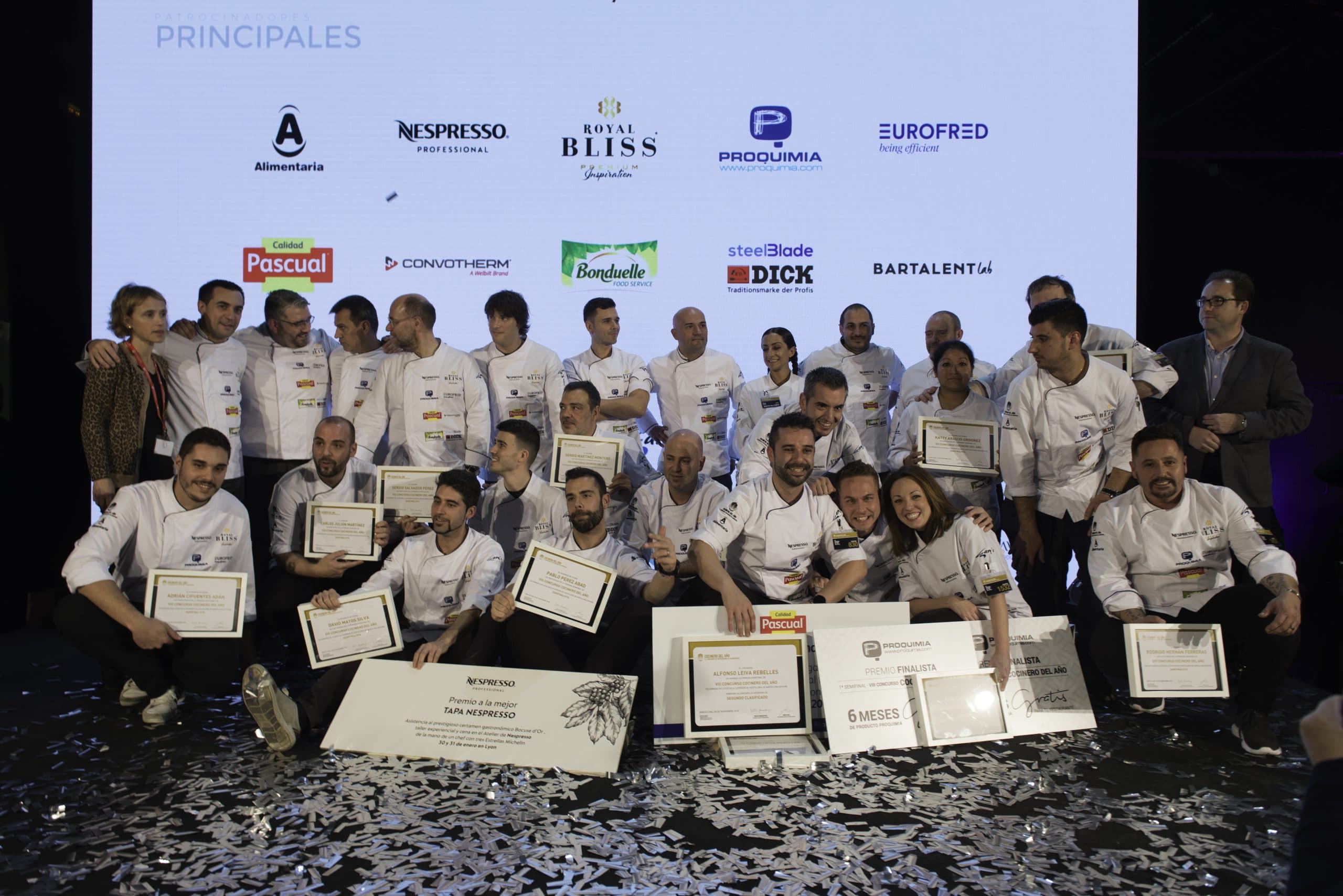 VIII concurso cocinero del año