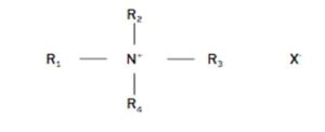 formula amonios cuaternarios