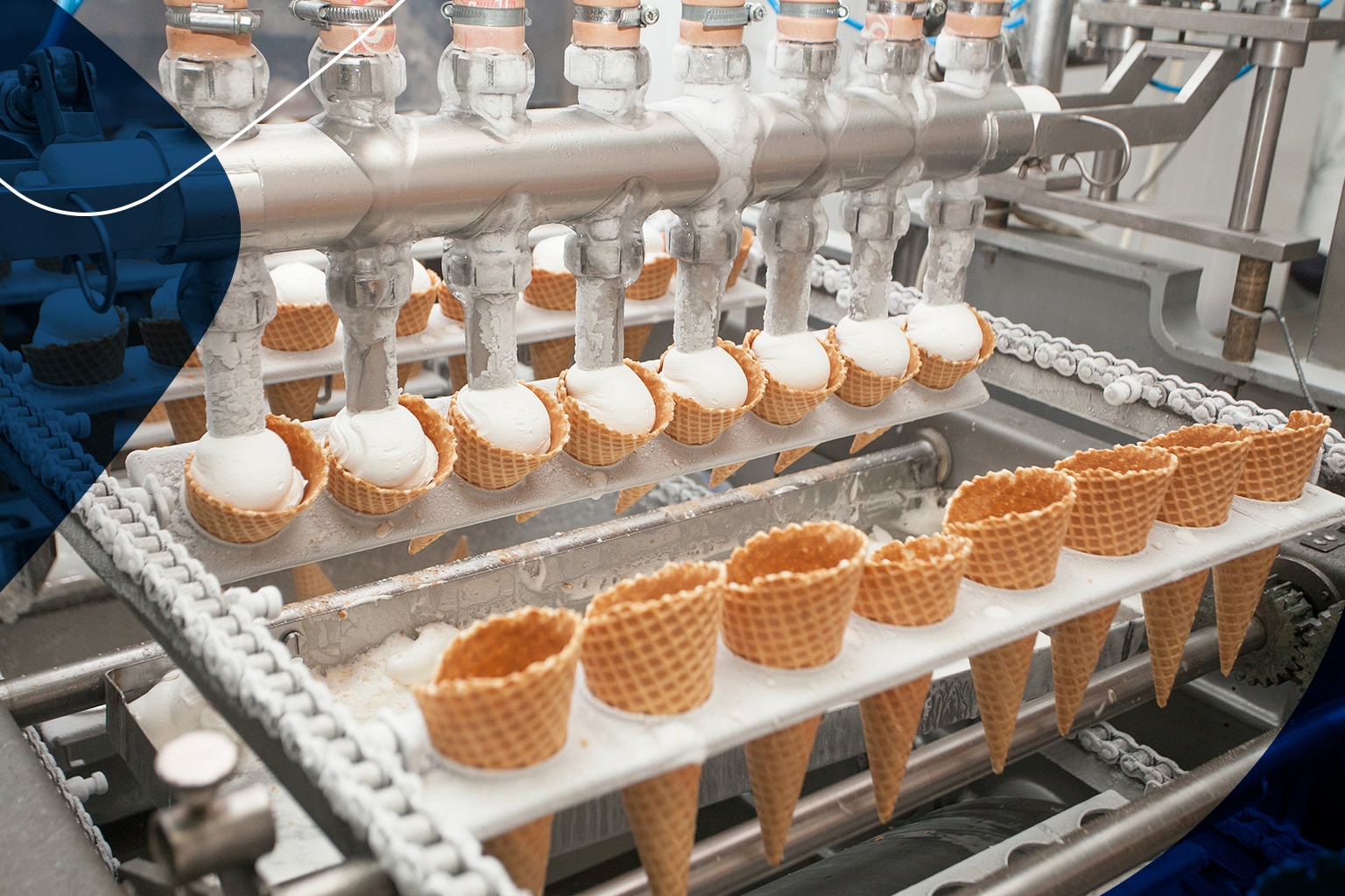 Disinfection in the ice cream industry