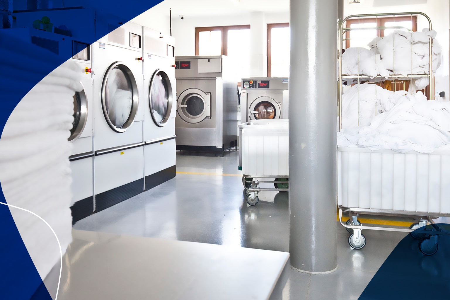 Industrial laundry products