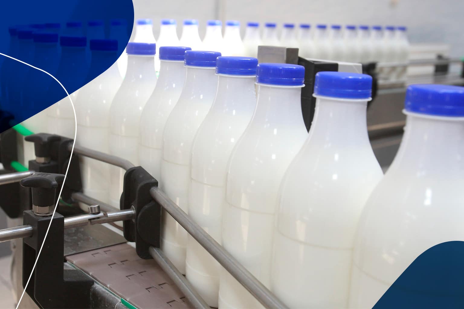 Produits de nettoyage industriel lait