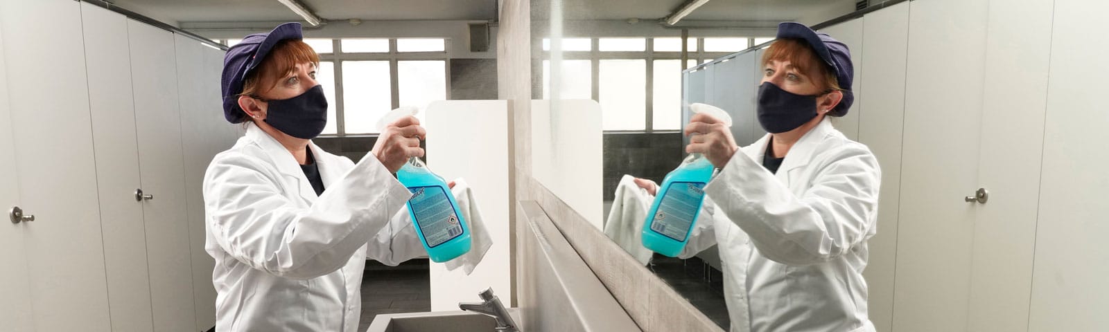 Produits de nettoyage professionnel pour salles de bains
