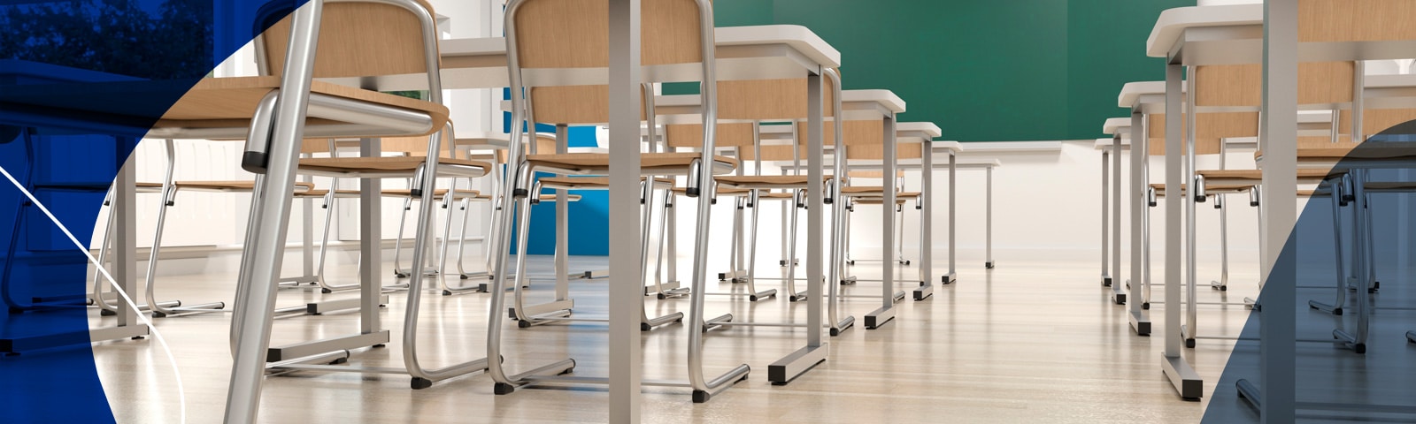 School classroom cleaning