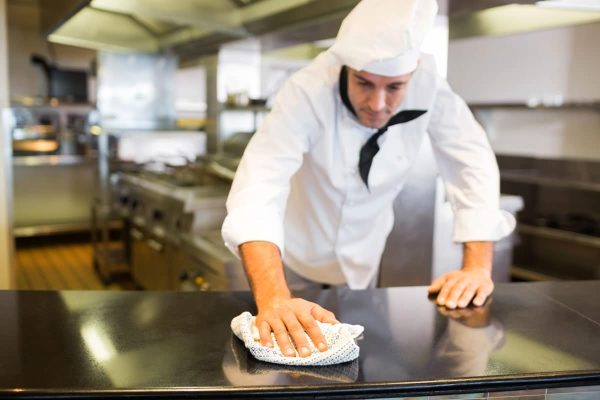 Restaurant kitchen cleaning