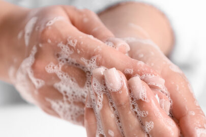 Désinfection des mains