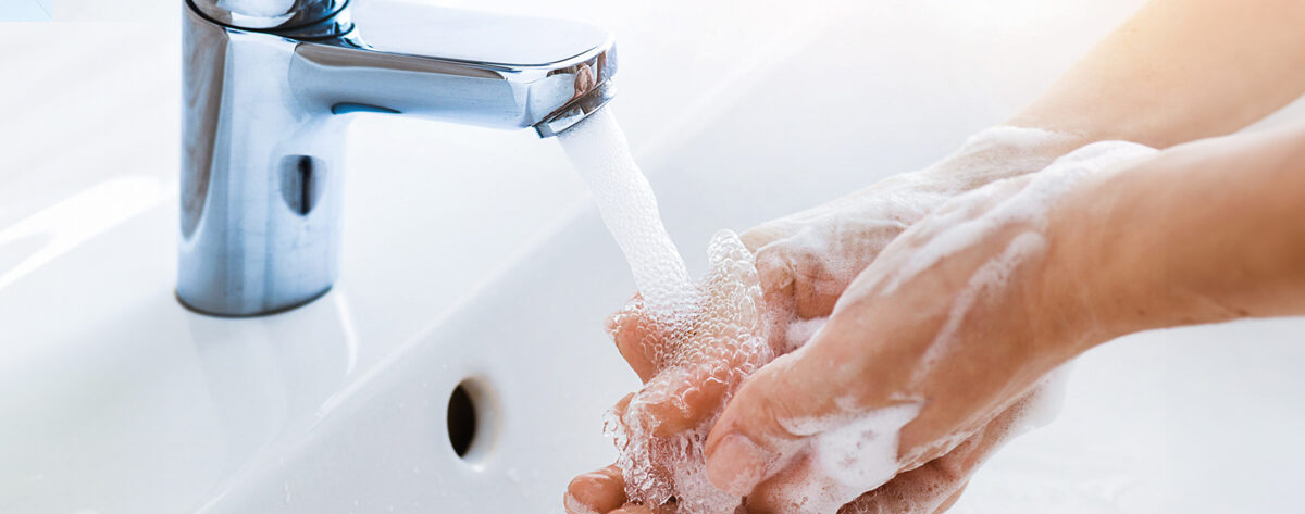 Lavage et désinfection des mains