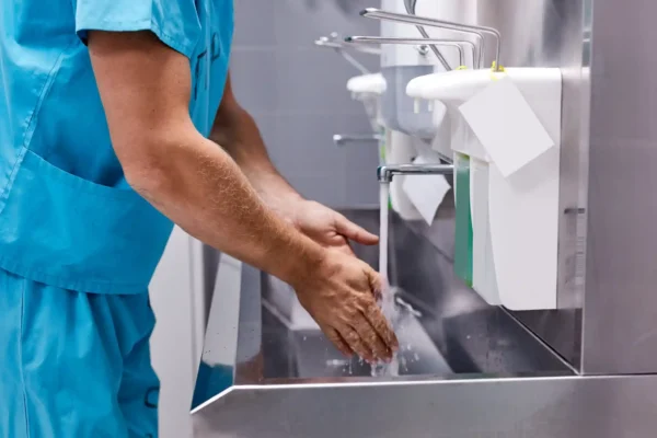 higiene de mans a l’hospital