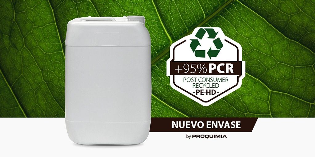 garrafas de plástico reciclado