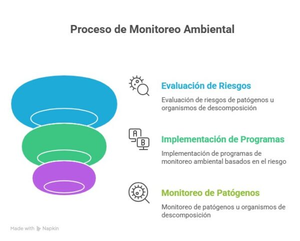 proceso de monitoreo ambiental